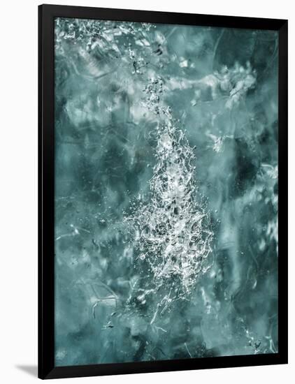 Details in Glacial Ice.-Arctic-Images-Framed Photographic Print