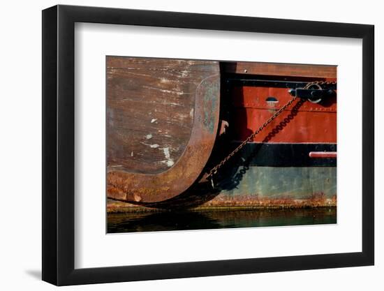 Details of a Dutch Boat, Holland-null-Framed Photographic Print