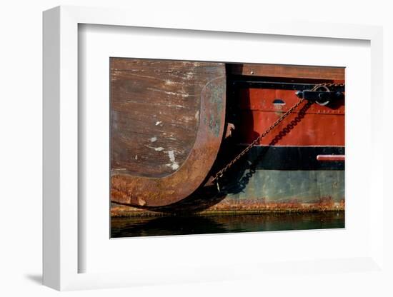 Details of a Dutch Boat, Holland-null-Framed Photographic Print