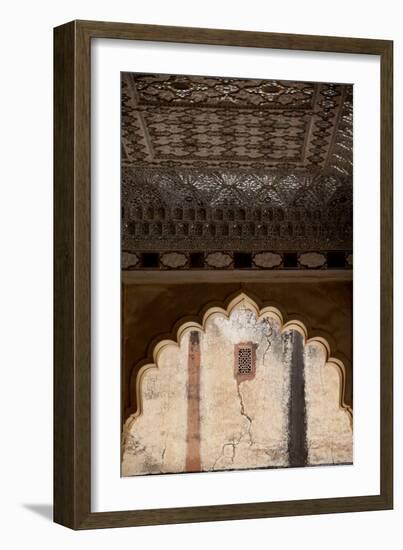 Details Of Amer Fort In Jaipur, India-Lindsay Daniels-Framed Photographic Print