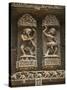 Details of Bas Relief of Orissa Dancers at Sun Temple, Konark, Orissa, India-Keren Su-Stretched Canvas