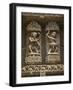 Details of Bas Relief of Orissa Dancers at Sun Temple, Konark, Orissa, India-Keren Su-Framed Photographic Print