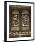 Details of Bas Relief of Orissa Dancers at Sun Temple, Konark, Orissa, India-Keren Su-Framed Photographic Print