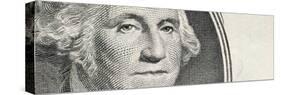 Details of George Washington's Image on the Us Dollar Bill-null-Stretched Canvas