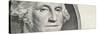 Details of George Washington's Image on the Us Dollar Bill-null-Stretched Canvas