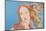 Details of Renaissance Paintings (Sandro Botticelli, Birth of Venus, 1482), 1984 (blue)-Andy Warhol-Mounted Art Print