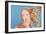 Details of Renaissance Paintings (Sandro Botticelli, Birth of Venus, 1482), 1984 (blue)-Andy Warhol-Framed Art Print