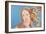 Details of Renaissance Paintings (Sandro Botticelli, Birth of Venus, 1482), 1984 (blue)-Andy Warhol-Framed Art Print