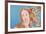 Details of Renaissance Paintings (Sandro Botticelli, Birth of Venus, 1482), 1984 (blue)-Andy Warhol-Framed Giclee Print