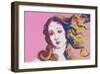 Details of Renaissance Paintings (Sandro Botticelli, Birth of Venus, 1482), 1984 (pink)-Andy Warhol-Framed Art Print