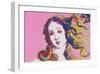 Details of Renaissance Paintings (Sandro Botticelli, Birth of Venus, 1482), 1984 (pink)-Andy Warhol-Framed Art Print