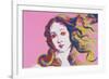 Details of Renaissance Paintings (Sandro Botticelli, Birth of Venus, 1482), 1984 (pink)-Andy Warhol-Framed Art Print