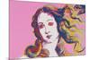 Details of Renaissance Paintings (Sandro Botticelli, Birth of Venus, 1482), 1984 (pink)-Andy Warhol-Mounted Art Print