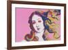 Details of Renaissance Paintings (Sandro Botticelli, Birth of Venus, 1482), 1984 (pink)-Andy Warhol-Framed Giclee Print