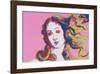 Details of Renaissance Paintings (Sandro Botticelli, Birth of Venus, 1482), 1984 (pink)-Andy Warhol-Framed Giclee Print