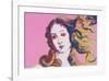 Details of Renaissance Paintings (Sandro Botticelli, Birth of Venus, 1482), 1984 (pink)-Andy Warhol-Framed Giclee Print