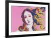 Details of Renaissance Paintings (Sandro Botticelli, Birth of Venus, 1482), 1984 (pink)-Andy Warhol-Framed Giclee Print