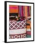 Details of the Carpet Souk, the Souqs of Marrakech, Marrakech, Morocco-Walter Bibikow-Framed Photographic Print