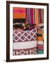 Details of the Carpet Souk, the Souqs of Marrakech, Marrakech, Morocco-Walter Bibikow-Framed Photographic Print