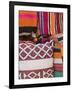 Details of the Carpet Souk, the Souqs of Marrakech, Marrakech, Morocco-Walter Bibikow-Framed Photographic Print