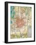 Detallo Del Plano de La Ciudad de Mexico y Sus Alrededores, 1753-null-Framed Giclee Print