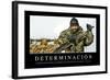 Determinación. Cita Inspiradora Y Póster Motivacional-null-Framed Photographic Print