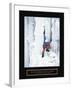 Determination - Ice Climber-Unknown Unknown-Framed Photo