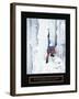 Determination - Ice Climber-Unknown Unknown-Framed Photo