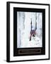 Determination - Ice Climber-Unknown Unknown-Framed Photo