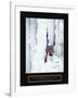 Determination - Ice Climber-Unknown Unknown-Framed Photo