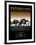 Determination-null-Framed Art Print