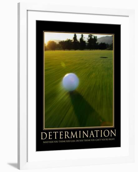 Determination-Eric Yang-Framed Art Print