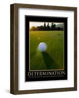 Determination-Eric Yang-Framed Art Print