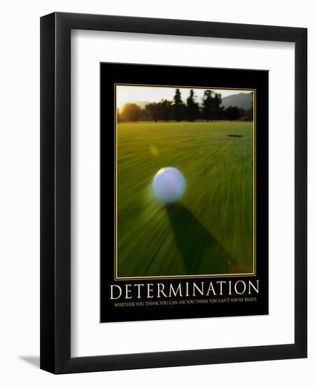 Determination-Eric Yang-Framed Art Print