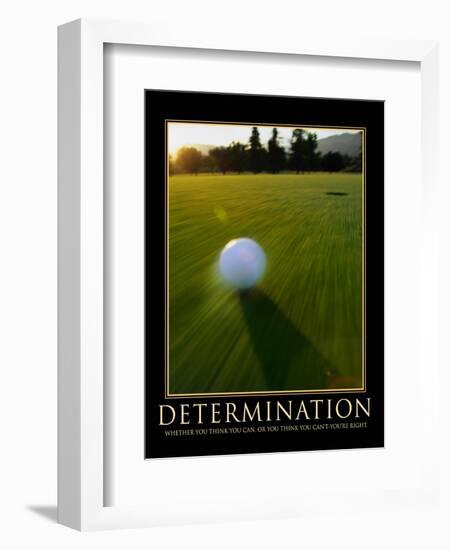 Determination-Eric Yang-Framed Art Print