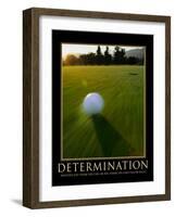 Determination-Eric Yang-Framed Art Print