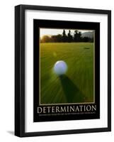 Determination-Eric Yang-Framed Art Print