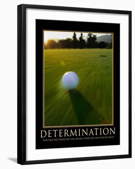 Determination-Eric Yang-Framed Art Print