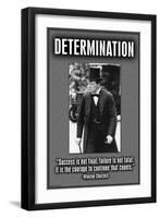 Determination-null-Framed Art Print