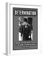 Determination-null-Framed Art Print