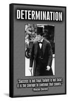 Determination-null-Framed Stretched Canvas