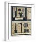 Determinative Hieroglyph for "Town" and Name of Abydos, from Sarcophagus of Irinimenpu-null-Framed Giclee Print