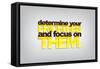 Determine Your Priorities and Focus on Them-maxmitzu-Framed Stretched Canvas
