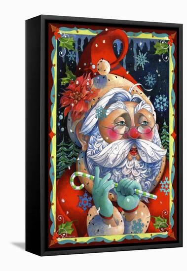 Determining Naughty or Nice-David Galchutt-Framed Stretched Canvas