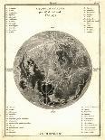 19th Century Map of the Moon-Detlev Van Ravenswaay-Photographic Print