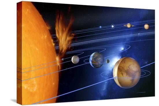 Stretched Canvas Print, , large