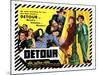 Detour, Tom Neal, Claudia Drake, Ann Savage, 1945-null-Mounted Art Print