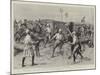 Detraining the Mules of the 32nd Field Battery Royal Artillery at the Atbara Camp-Frank Dadd-Mounted Giclee Print