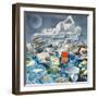 Detritus, 1975-Sandra Lawrence-Framed Giclee Print