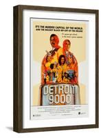 Detroit 9000 Art, Hari Rhodes, Alex Rocco, Vonetta Mcgee, 1973-null-Framed Art Print